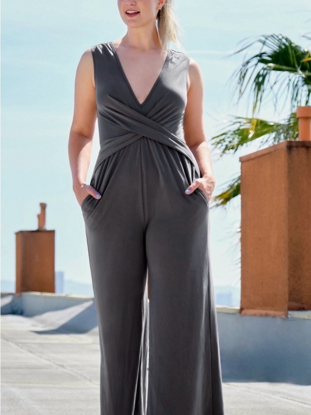 Fabletics Cristyn Wide-Leg Jumpsuit